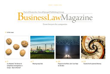 BusinessLawMagazine  01/2022